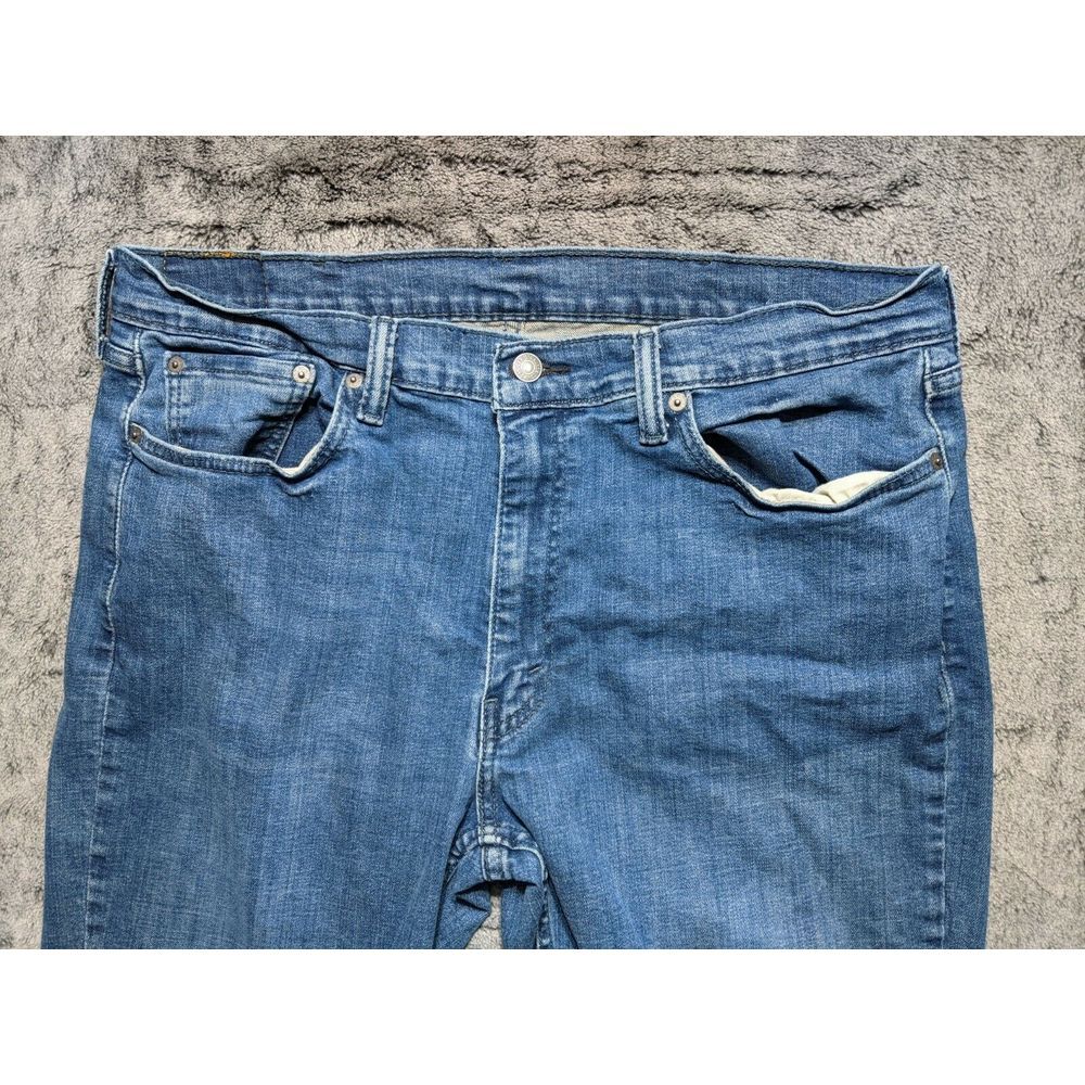 Levi's 514 Straight Fit Jeans Men's Size 38x30 Medium Wash - Picture 3 of 12